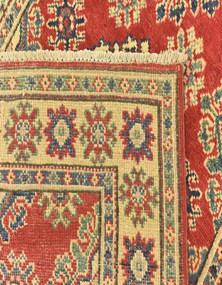 Detail image of 2' 9 x 4' Hand Knotted Kazak Rug