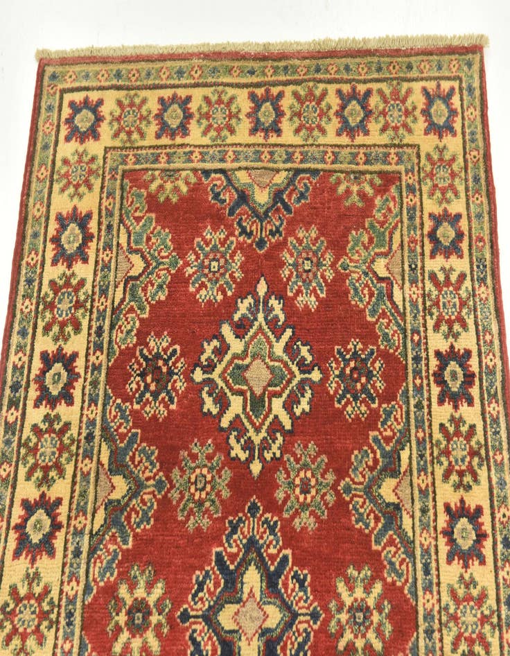 Detail image of 2' 9 x 4' Hand Knotted Kazak Rug