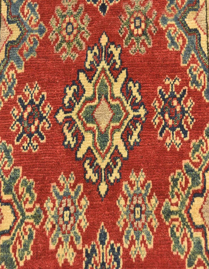 Detail image of 2' 9 x 4' Hand Knotted Kazak Rug