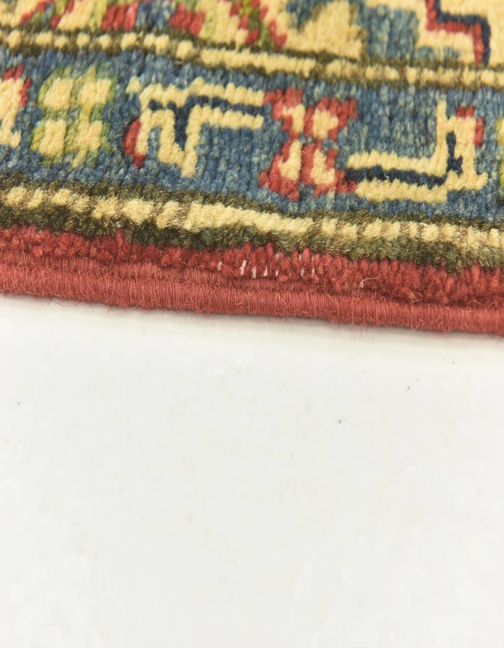 Detail image of  2' 8 x 4'  Hand Knotted Kazak Rug