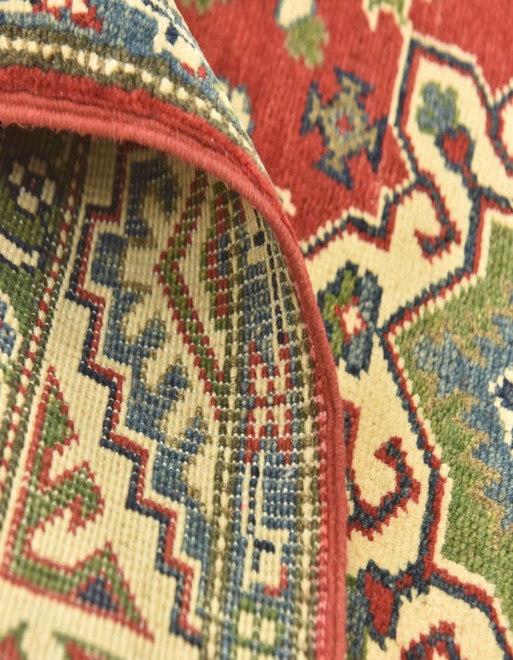 Detail image of  2' 8 x 4' 2  Hand Knotted Kazak Rug