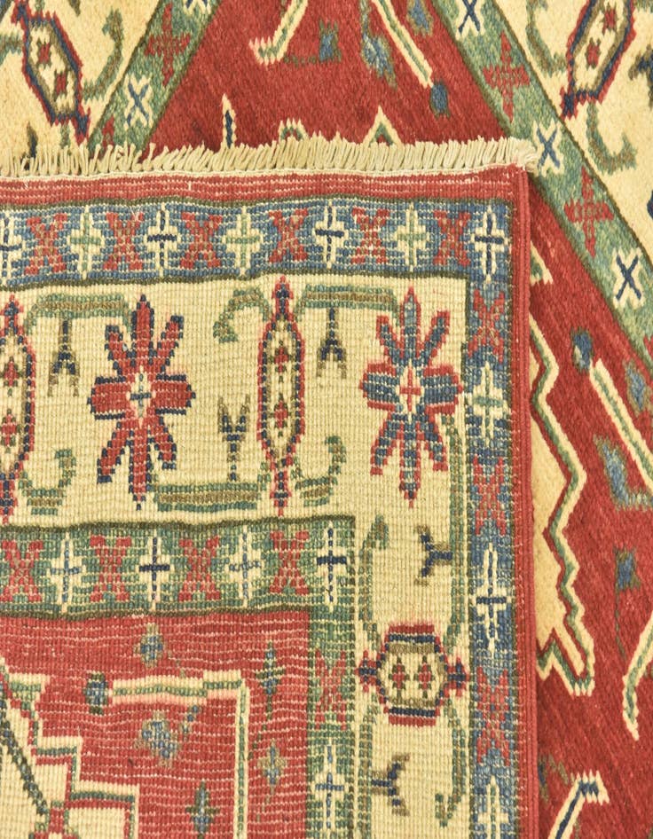 Detail image of  2' 9 x 4' 1  Hand Knotted Kazak Rug