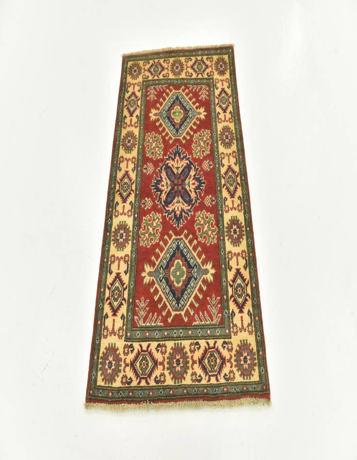 Detail image of  2' 8 x 4' 2  Hand Knotted Kazak Rug