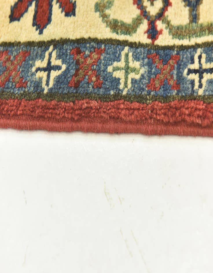 Detail image of  2' 9 x 4' 3  Hand Knotted Kazak Rug