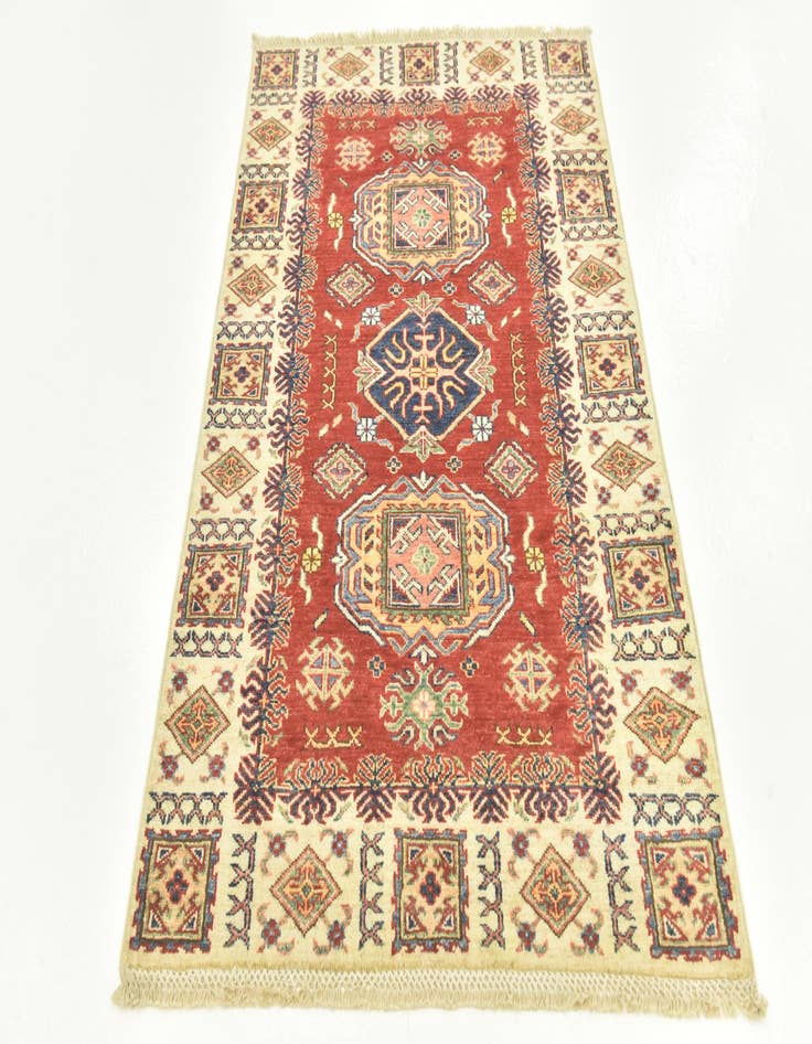 Detail image of  3' 3 x 4' 10  Hand Knotted Kazak Oriental Rug