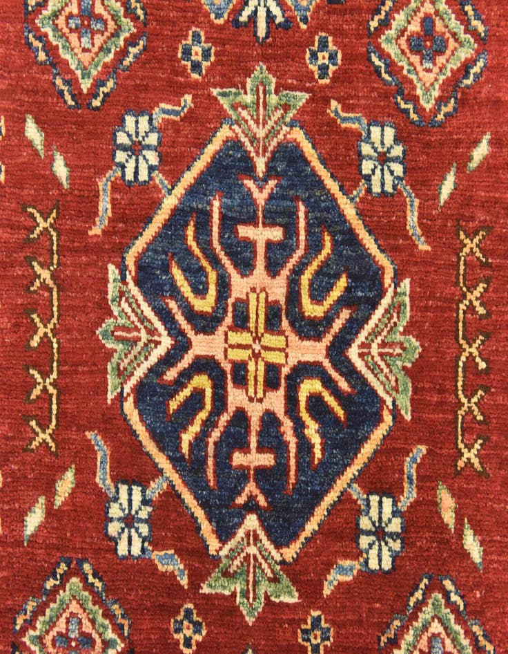 Detail image of  3' 3 x 4' 10  Hand Knotted Kazak Oriental Rug