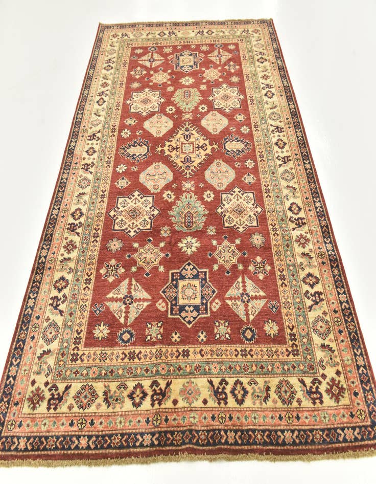 Detail image of  5' 6 x 7' 7  Hand Knotted Kazak Oriental Rug