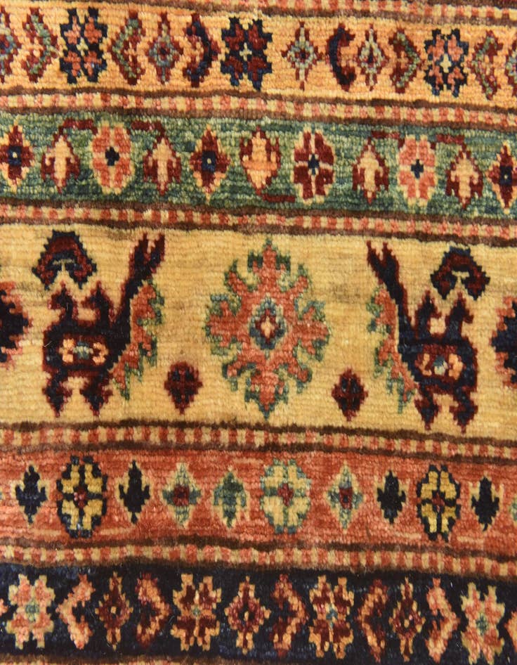 Detail image of  5' 6 x 7' 7  Hand Knotted Kazak Oriental Rug
