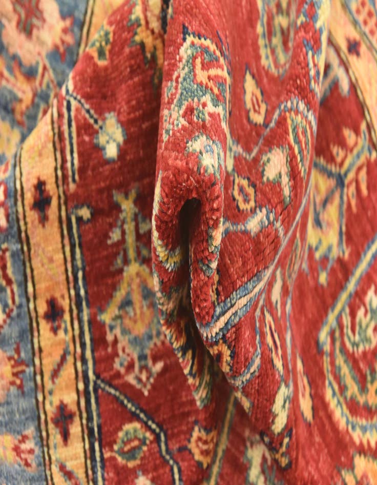 Detail image of  3' 5 x 5' 2  Hand Knotted Kazak Oriental Rug