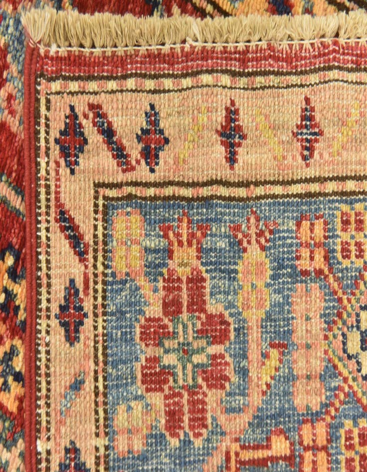 Detail image of  3' 5 x 5' 2  Hand Knotted Kazak Oriental Rug