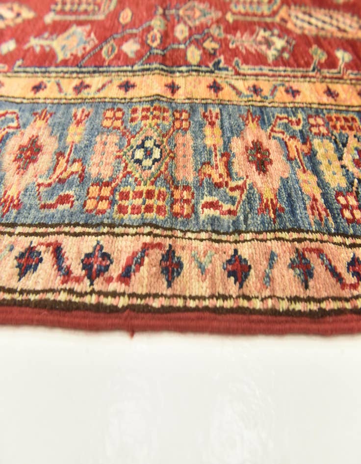 Detail image of  3' 5 x 5' 2  Hand Knotted Kazak Oriental Rug