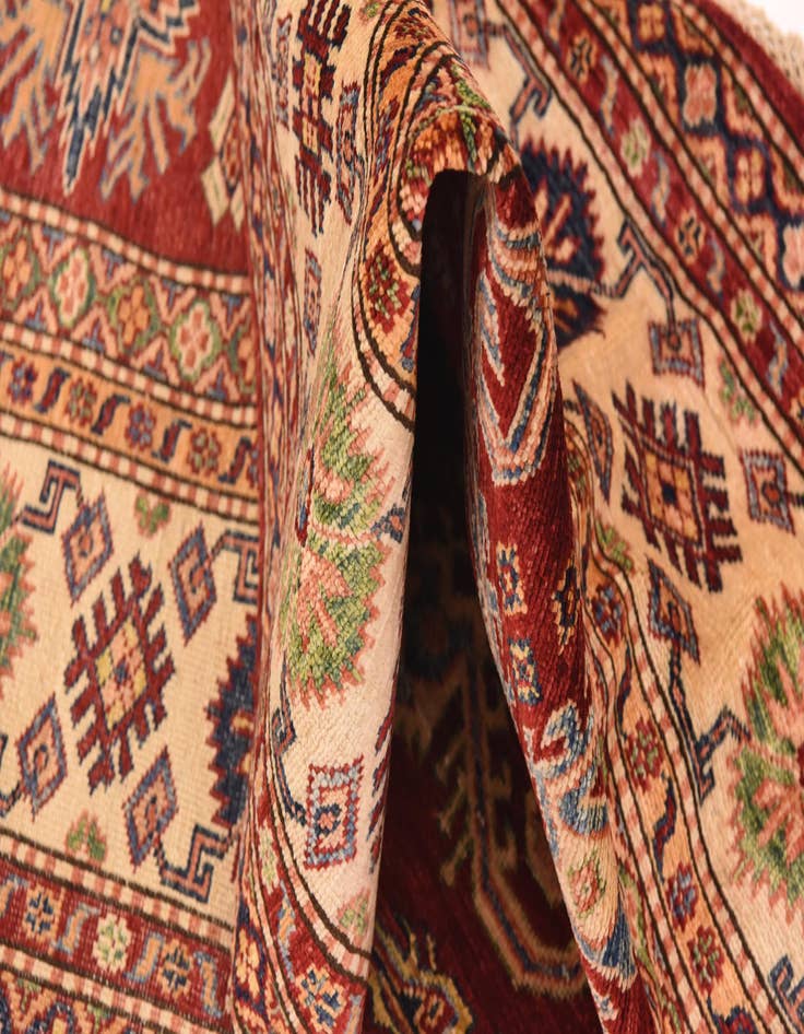 Detail image of  6' 7 x 9' 10  Hand Knotted Kazak Oriental Rug