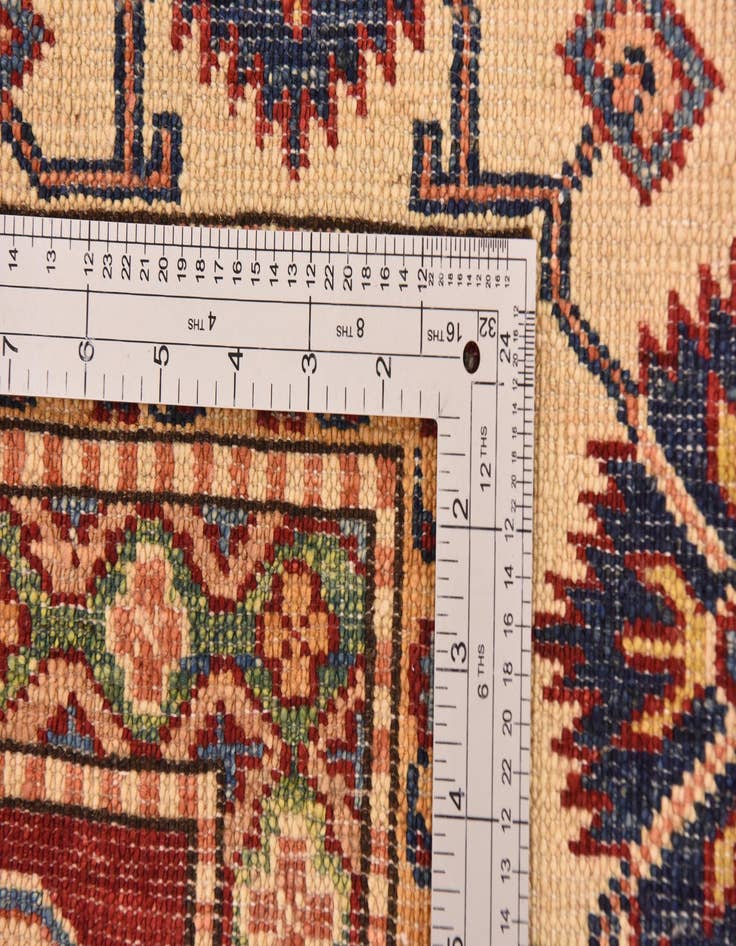 Detail image of  6' 7 x 9' 10  Hand Knotted Kazak Oriental Rug