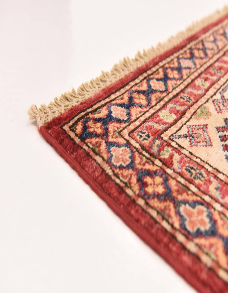 Detail image of  6' 7 x 9' 10  Hand Knotted Kazak Oriental Rug