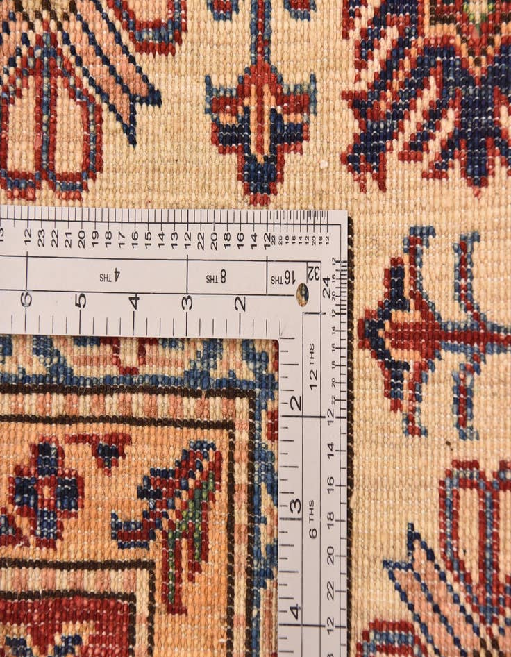 Detail image of  6' 9 x 9' 9  Hand Knotted Kazak Oriental Rug