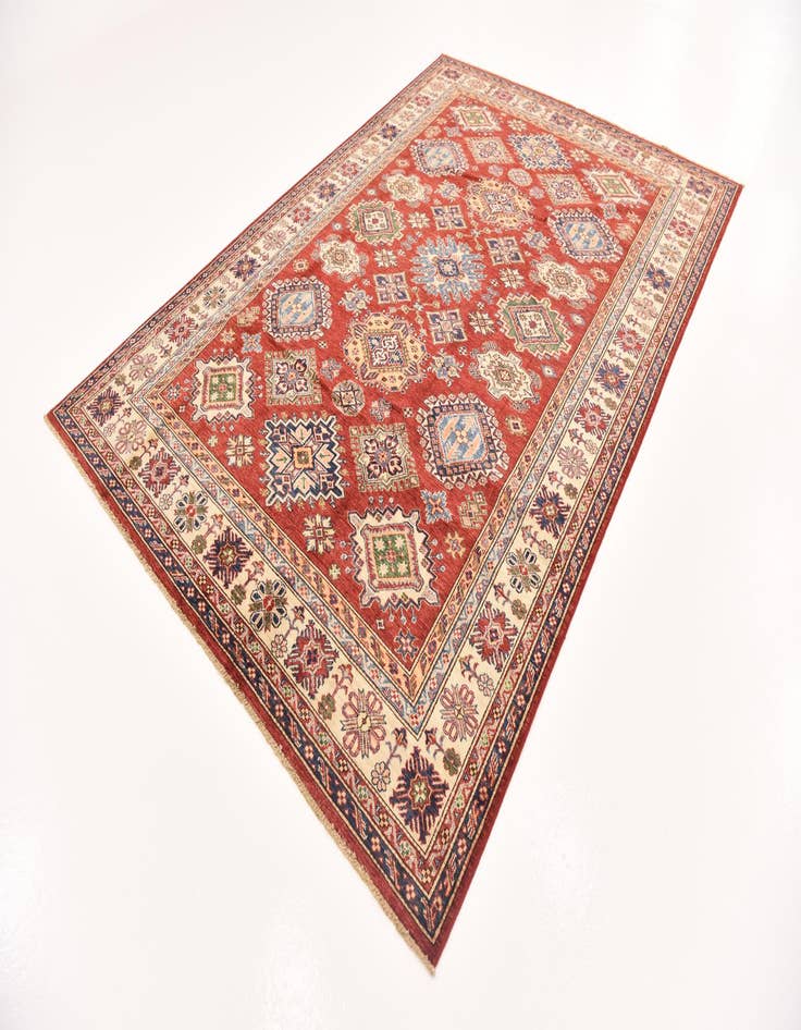 Detail image of  6' 9 x 9' 9  Hand Knotted Kazak Oriental Rug