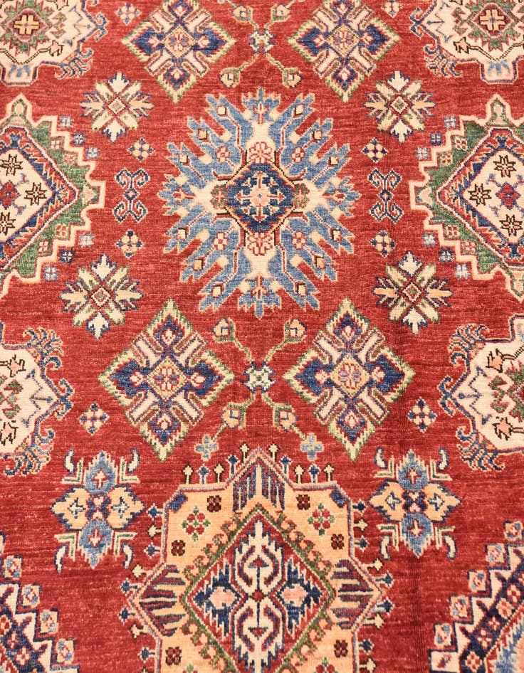 Detail image of  6' 9 x 9' 9  Hand Knotted Kazak Oriental Rug