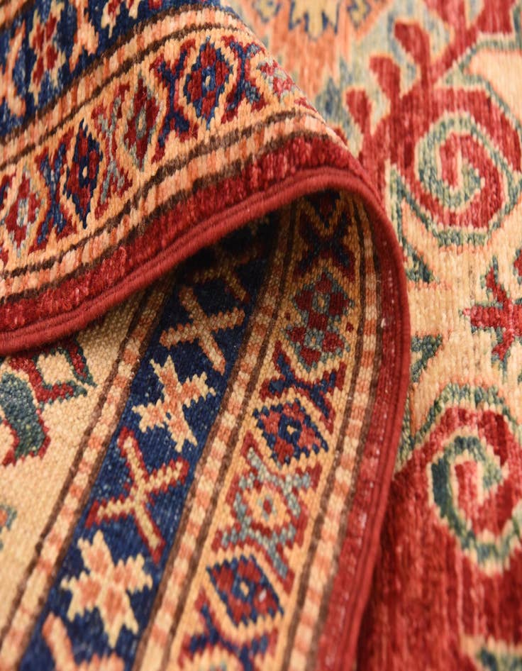 Detail image of  6' 9 x 9' 5  Hand Knotted Kazak Oriental Rug
