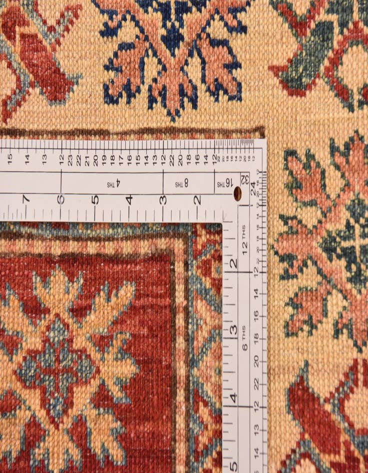 Detail image of  6' 9 x 9' 5  Hand Knotted Kazak Oriental Rug