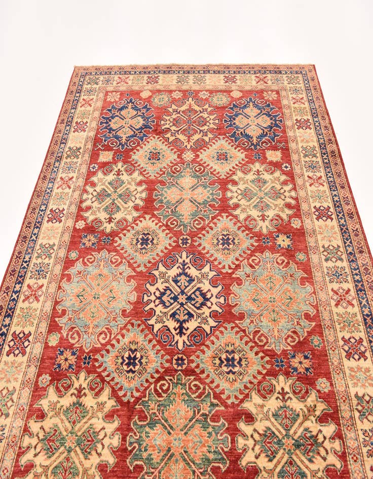 Detail image of  6' 9 x 9' 5  Hand Knotted Kazak Oriental Rug