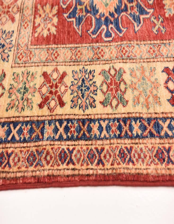Detail image of  6' 9 x 9' 5  Hand Knotted Kazak Oriental Rug