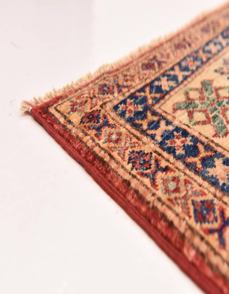 Detail image of  6' 9 x 9' 5  Hand Knotted Kazak Oriental Rug