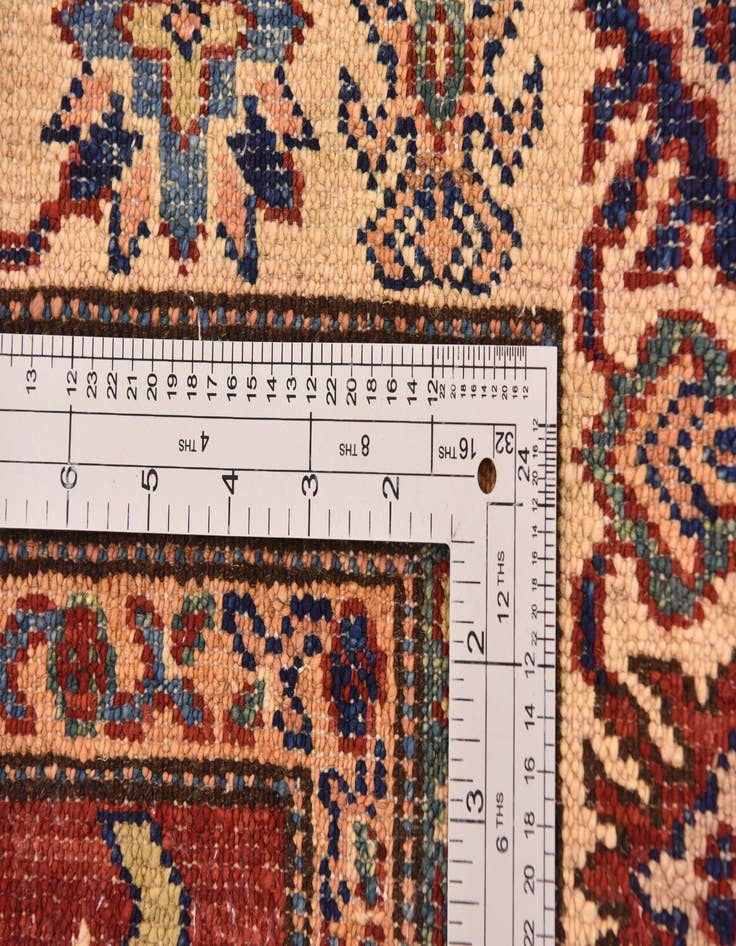Detail image of  5' 1 x 6' 9  Hand Knotted Kazak Oriental Rug