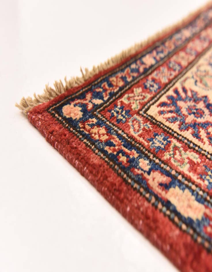 Detail image of  5' 1 x 6' 9  Hand Knotted Kazak Oriental Rug