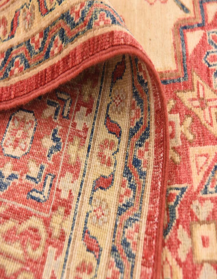 Detail image of  6' 6 x 9' 7  Hand Knotted Kazak Oriental Rug