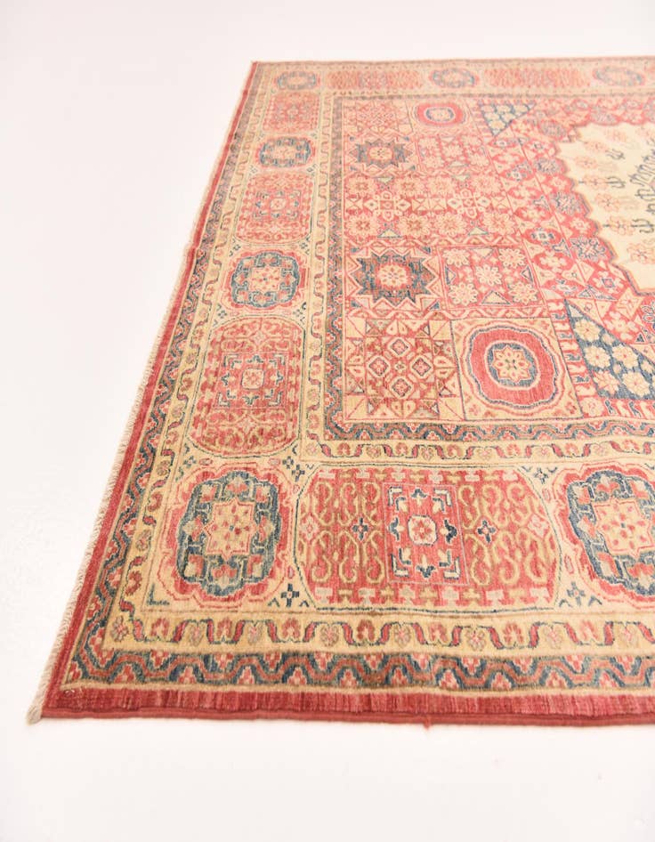 Detail image of  6' 6 x 9' 7  Hand Knotted Kazak Oriental Rug