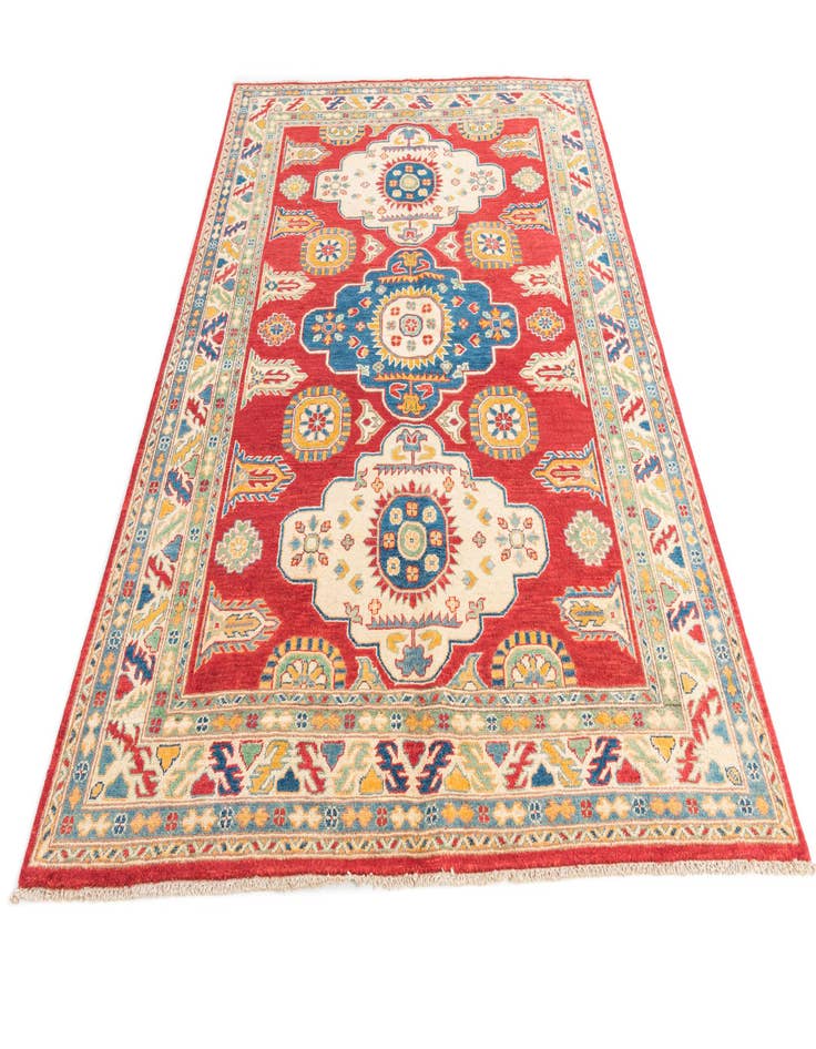 Detail image of  5' 9 x 7' 8  Hand Knotted Kazak Rug