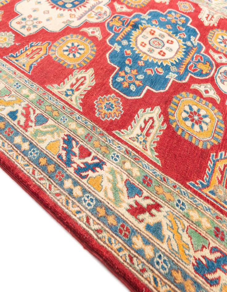 Detail image of  5' 9 x 7' 8  Hand Knotted Kazak Rug