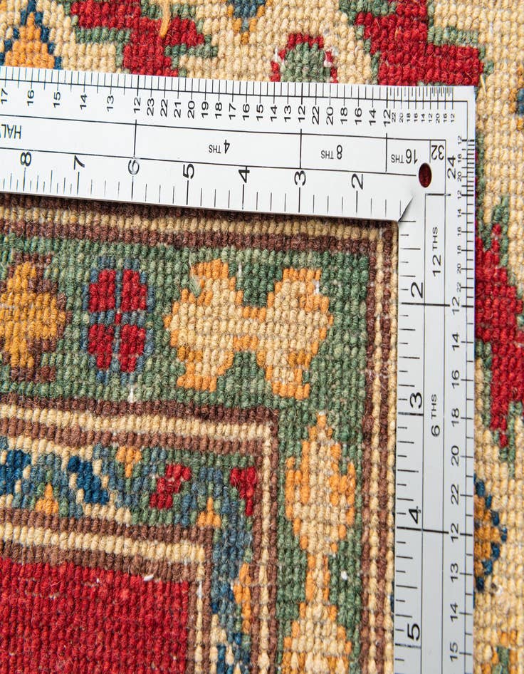 Detail image of  5' 9 x 7' 8  Hand Knotted Kazak Rug