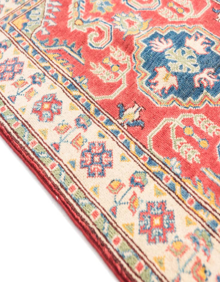 Detail image of  2' 8 x 4' 2  Hand Knotted Kazak Rug