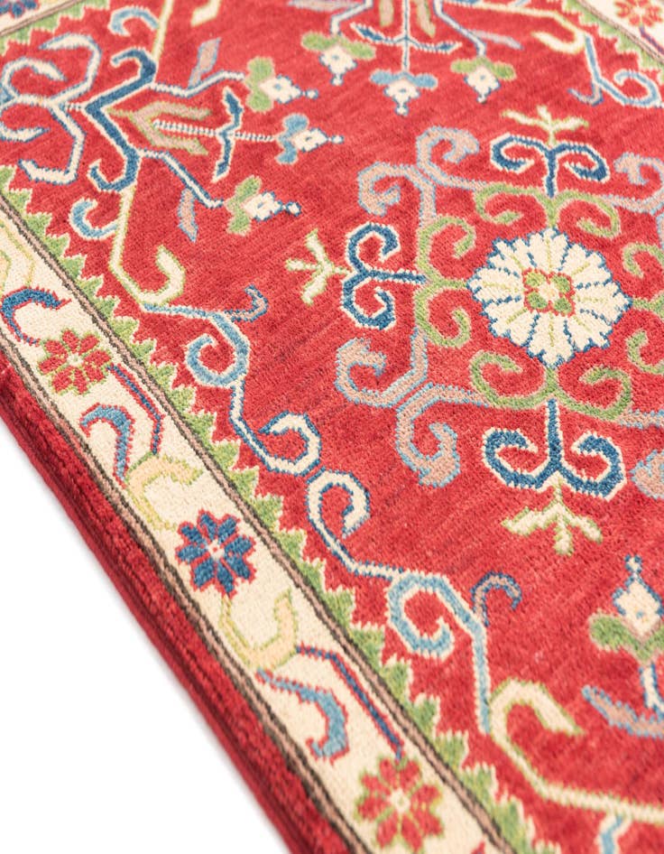 Detail image of  2' 9 x 4' 1  Hand Knotted Kazak Rug