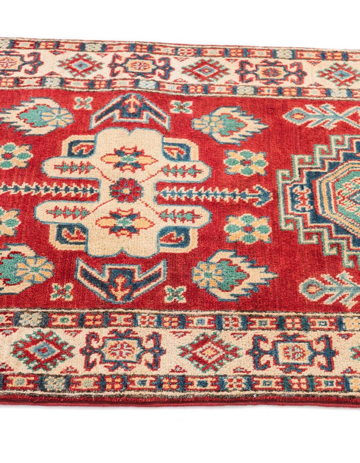 Detail image of  2' 8 x 4' 3  Hand Knotted Kazak Rug