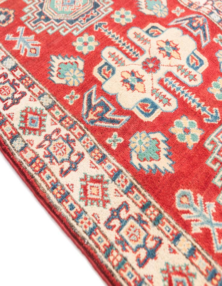 Detail image of  2' 8 x 4' 3  Hand Knotted Kazak Rug