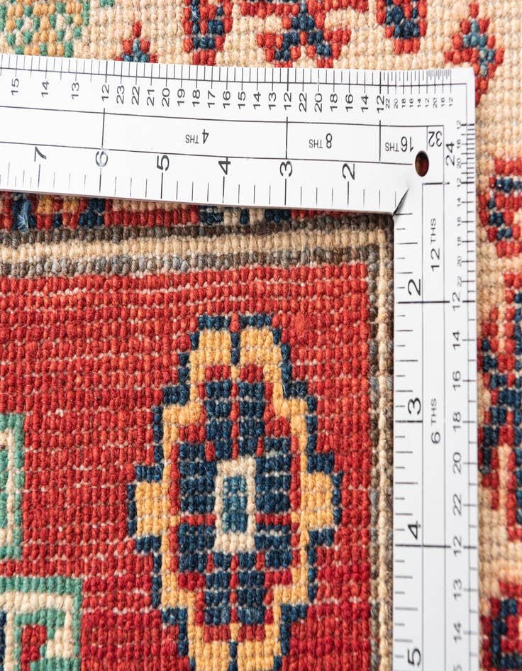 Detail image of  2' 8 x 4' 3  Hand Knotted Kazak Rug