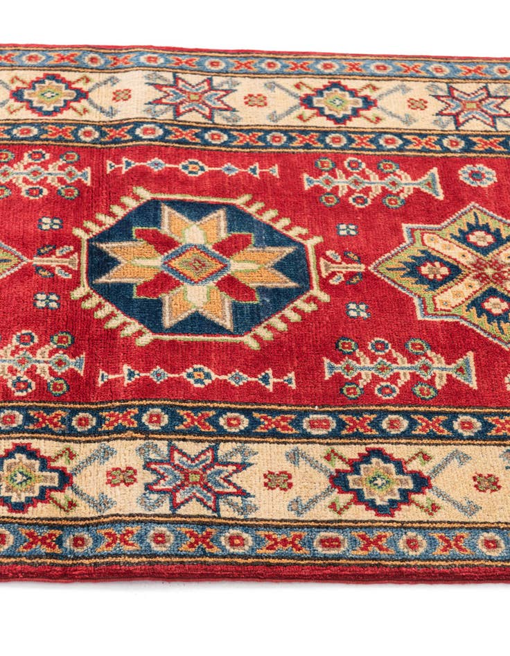 Detail image of  2' 8 x 4' 2  Hand Knotted Kazak Rug