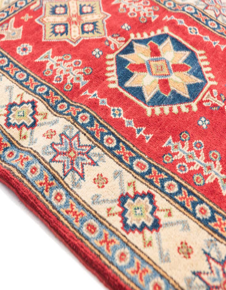 Detail image of  2' 8 x 4' 2  Hand Knotted Kazak Rug