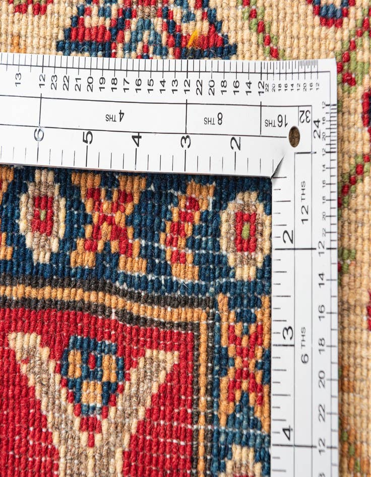 Detail image of  2' 8 x 4' 2  Hand Knotted Kazak Rug