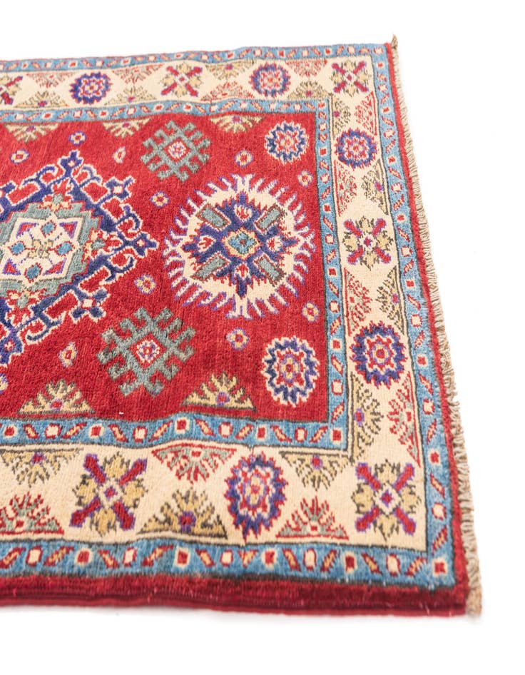 Detail image of  2' 9 x 3' 9  Hand Knotted Kazak Rug