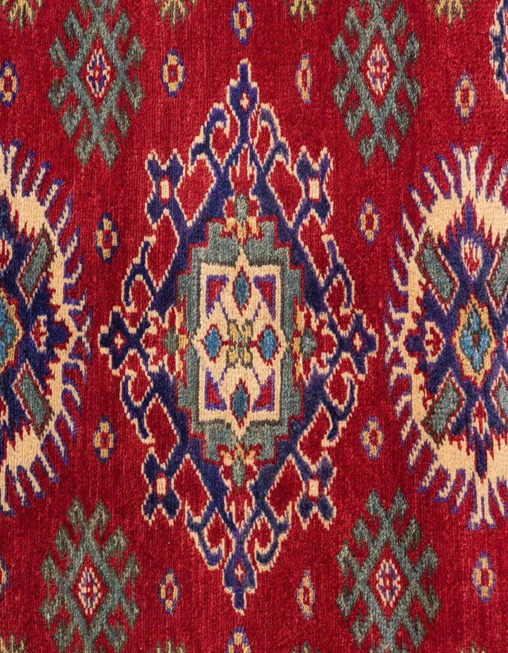 Detail image of  2' 9 x 3' 9  Hand Knotted Kazak Rug