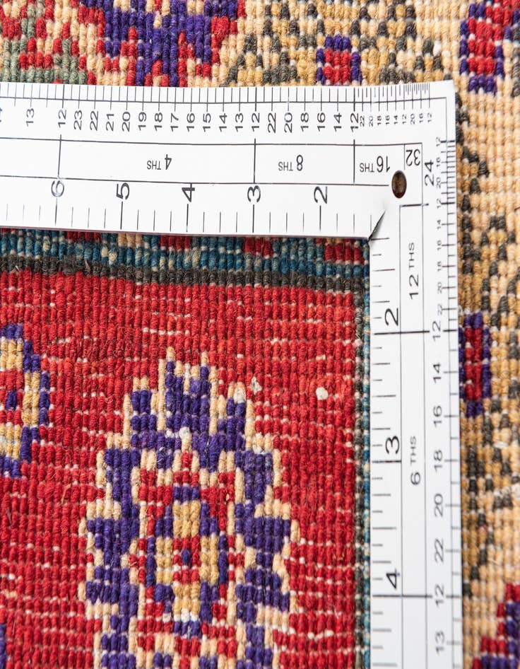 Detail image of  2' 9 x 3' 9  Hand Knotted Kazak Rug