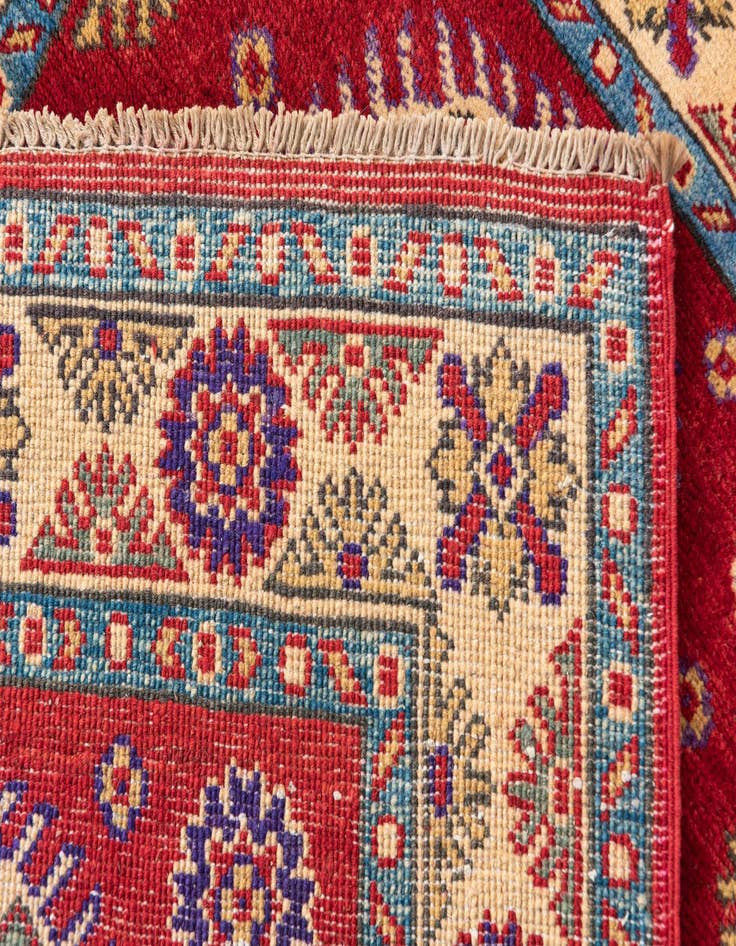 Detail image of  2' 9 x 3' 9  Hand Knotted Kazak Rug