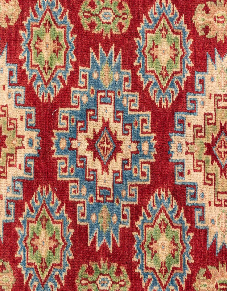 Detail image of  2' 8 x 4' 3  Hand Knotted Kazak Rug