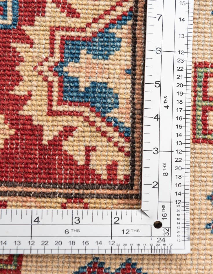 Detail image of  2' 8 x 4' 3  Hand Knotted Kazak Rug