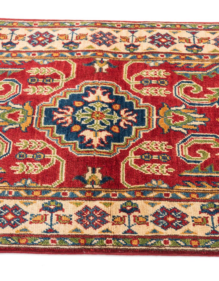 Detail image of  2' 7 x 4' 4  Hand Knotted Kazak Rug