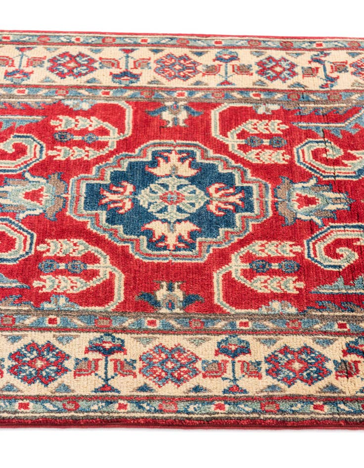 Detail image of  2' 8 x 4' 3  Hand Knotted Kazak Rug
