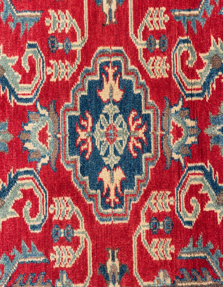 Detail image of  2' 8 x 4' 3  Hand Knotted Kazak Rug